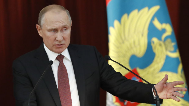 Russian President Vladimir Putin has said he wanted Donald Trump to win the election.