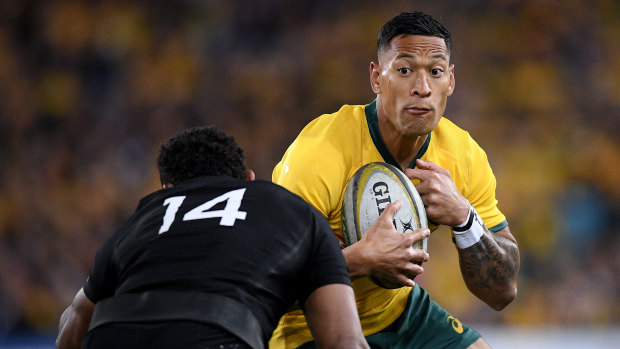 Israel Folau was always well respected by teammates, but never a captain.