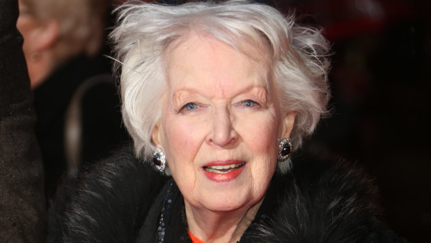 June Whitfield  at the Odeon Leicester Square, London, 2013. 