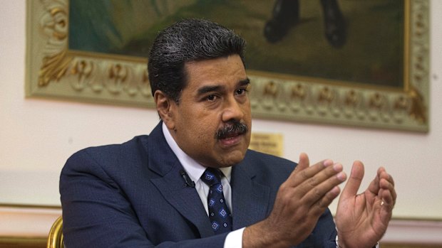 Learning from Bashar al-Assad? Embattled Venezuelan President Nicolas Maduro.