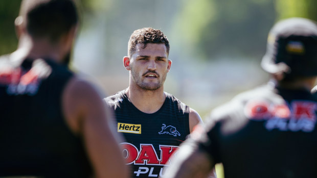Panthers star Nathan Cleary is on track to play in round one against Manly.