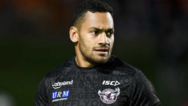 The Warriors have expressed an interest in Manly hooker Apisai Koroisau.