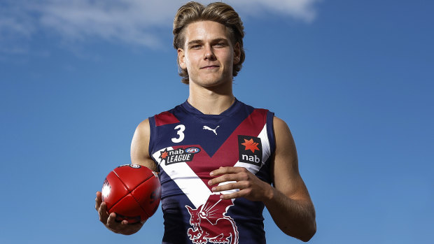 Will Ashcroft, son of Brisbane Lions triple-premiership player Marcus, is considered the best player in this year’s draft pool.