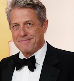 Hugh Grant at this year’s Oscars.