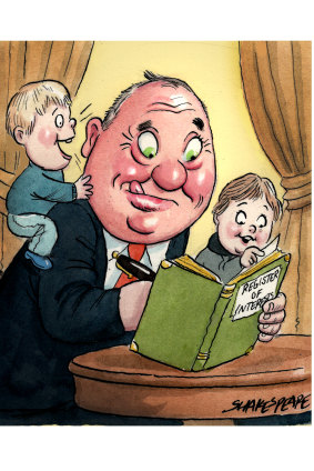 Barnaby Joyce updates the parliamentary  register of interests.  