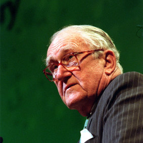Former PM Malcolm Fraser.