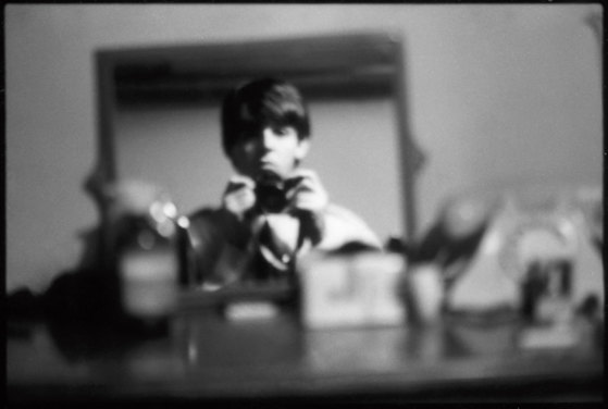 Paul McCartney in a self-portrait taken in late 1963.