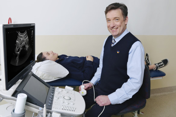 Andrew Grant from I-MED Radiology has been working as a sonographer for 30 years.