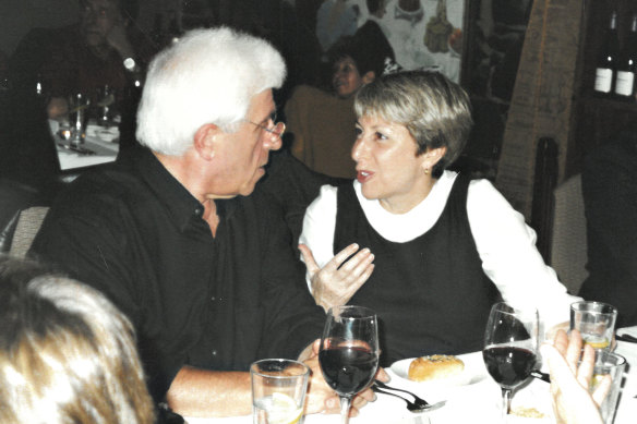Former editor of The Age Michael Gawenda and publisher Louise Adler.