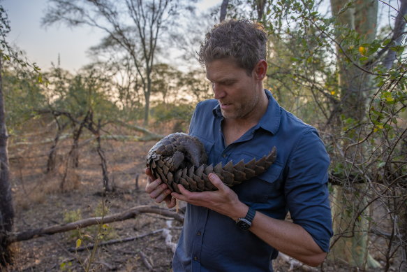 Dr Chris Brown is back to doing what he does best: travelling the world with his famous (and furry) friends.