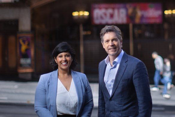 Lord mayor Nick Reece and deputy lord mayor Roshena Campbell campaigned on a pledge to sell the Regent Theatre to fund the arts. 