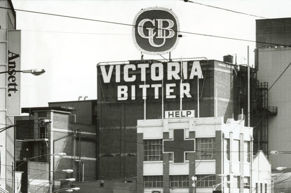 Carlton United Brewery in 1988.