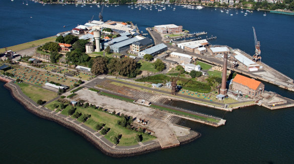 Cockatoo Island is one of the sites that belongs to the Sydney Harbour Federation Trust.