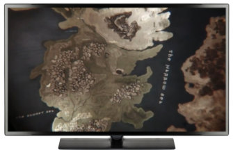 Game of Thrones: the intricate 3D map points to the action in each episode.