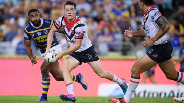 Luke Keary is trying to keep a lid on talk of an Origin berth at either No.6 or 7 as he deputises for Cooper Cronk with distinction.