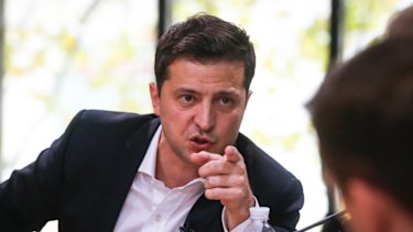 Ukrainian President Volodymyr Zelenskiy.
