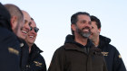 Donald Trump jnr during his surprise visit to Greenland this week.