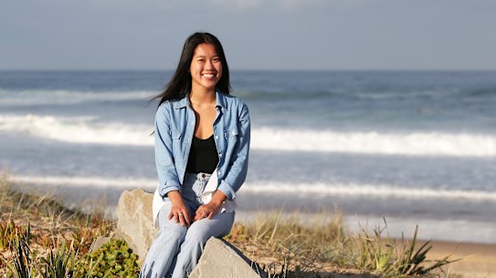 Olivia was adopted from China in 2001. 