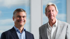 Bill Ferris (R) with AdvanCell founder Andrew Adamovich. Ferris believes biotech can be one of the country’s growth areas.