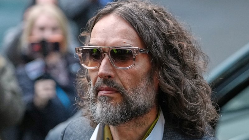 Russell Brand had ‘weird maniacal grin’ before allegedly dragging victim into bar toilet and raping her