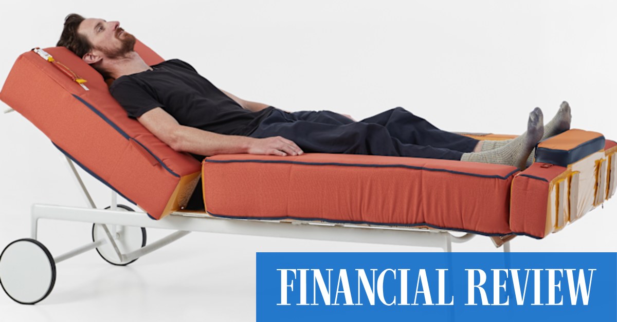 Yes, that's a lounge made from a designer's unsold garments - Vimarsana News