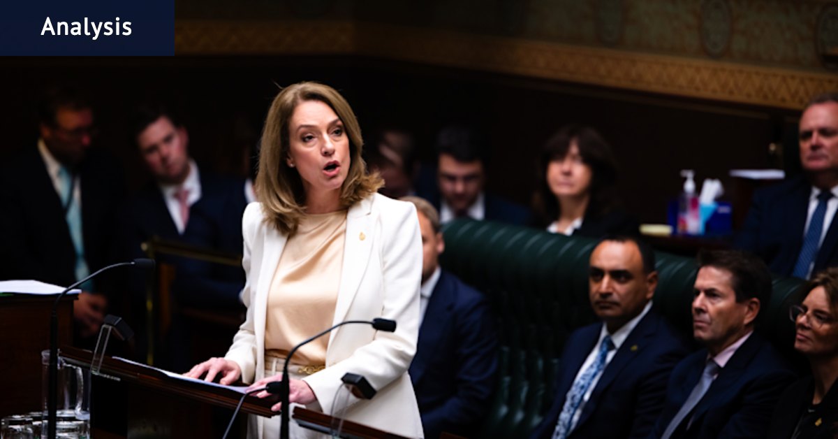 The conspicuous absence from the NSW Liberal Party’s launch