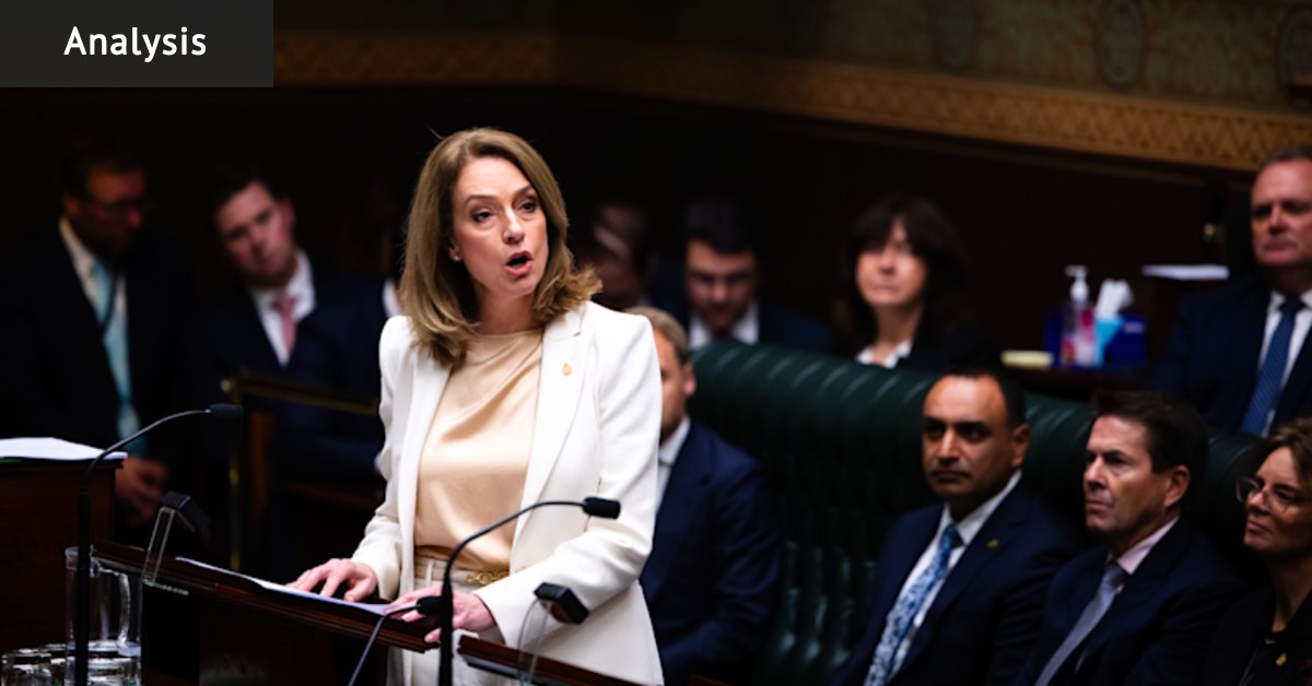 The conspicuous absence from the NSW Liberal Party’s launch