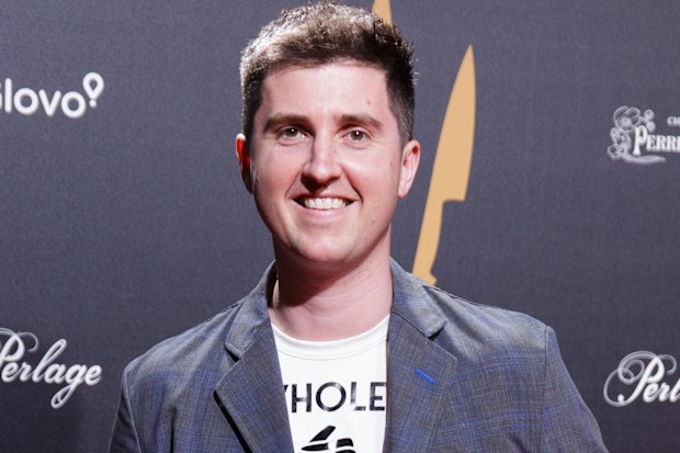 Josh Niland, chef of the restaurant Saint Peter, at the Best Chef Awards 2022 at the Palacio Cibeles on September 20, 2022 in Madrid, Spain.