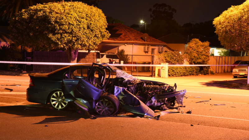 Police call for witnesses to Bentley crash that left young man in