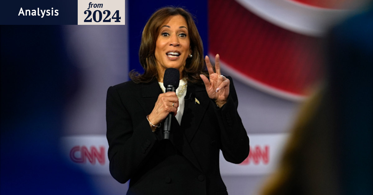 US election 2024: What the CNN town hall reveals about Kamala Harris