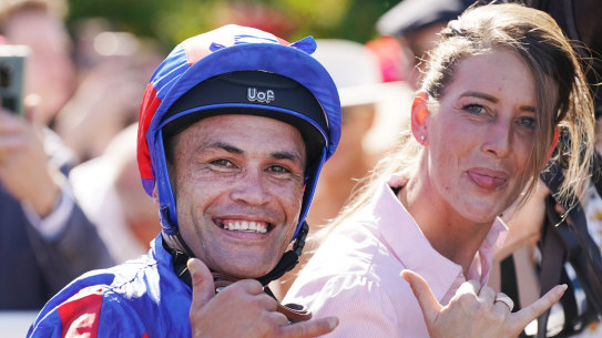 Jockey Michael Walker was fined $10,000 after the Melbourne Cup.