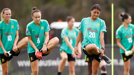 The Matildas are currently preparing for the Women's World Cup in France, which kicks off in June.