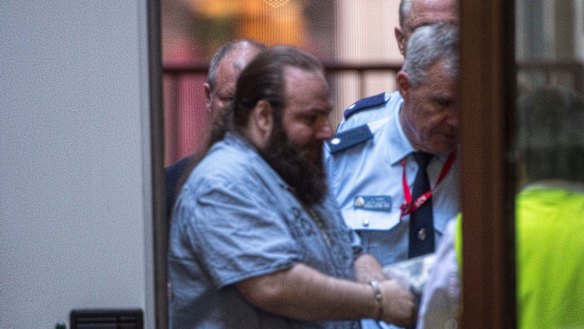 Phillip Galea arriving at the Supreme Court on October 23, 2019.