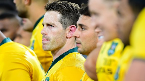 Clear-eyed: Foley needs a big game after the disappointment of the two defeats to New Zealand.