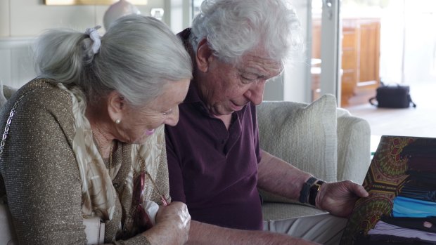  Billionaire Frank Lowy and his wife Shirley as they appear in the new documentary What Will Become Of Us.