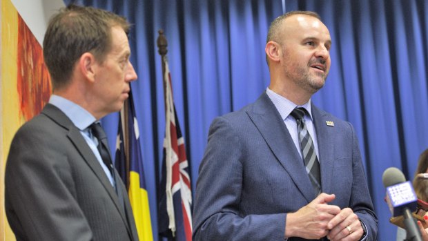 Greens Leader Shane Rattenbury and Labor Chief Minister Andrew Barr have stopped short of changing the controversial unit ratings system.