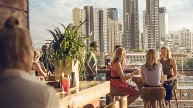 Eleven Rooftop Bar is one of the city's most popular.