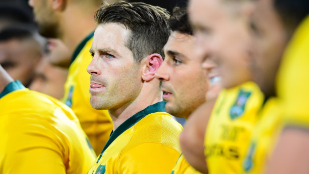 Clear-eyed: Foley needs a big game after the disappointment of the two defeats to New Zealand.