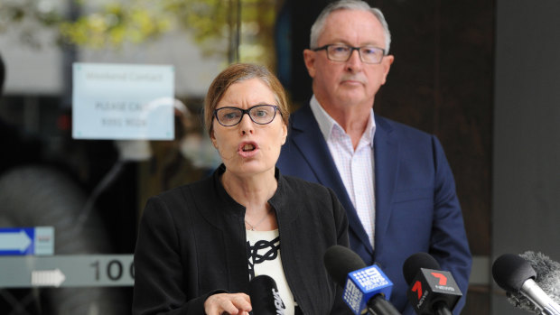 NSW Minister for Health Brad Hazzard and Chief Health Officer Kerry Chant defended their handling of the case.