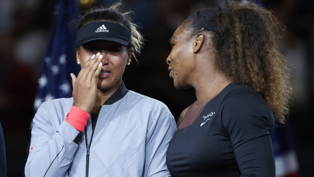 Naomi Osaka has revealed what Serena Williams said to her after she won the US Open final.