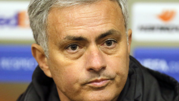 Meltdown: Jose Mourinho was looking for people to blame after Man United faltered again.