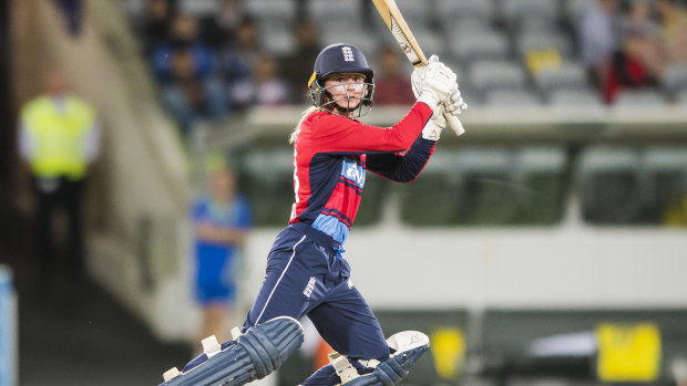 Danielle Wyatt was the architect of a remarkable run chase.
