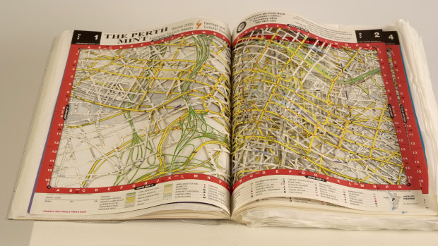 Street Directory, 2005 by Rima Zabaneh.