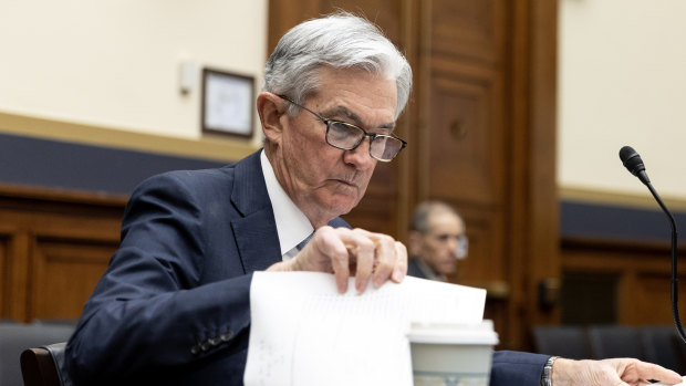 Fed chairman Jerome Powell said he’s poised to vote for a 25 basis point increase in the key US interest rate.