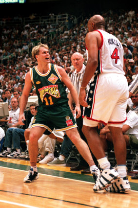 Shane Heal and his famous run-in with Charles Barkley leading into the 1996 Olympics.