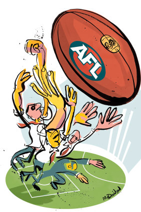 AFL clubs are now the domain of corporate Australia.