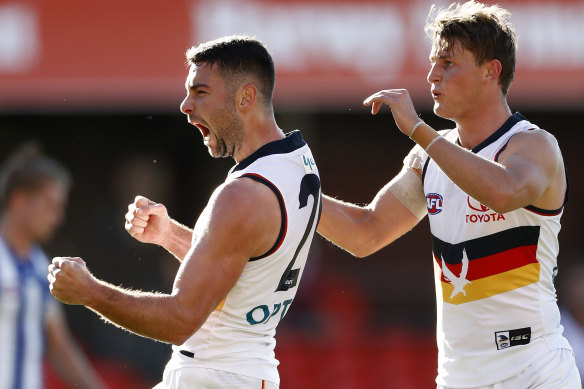 Rory Atkins has told the Crows he is leaving.