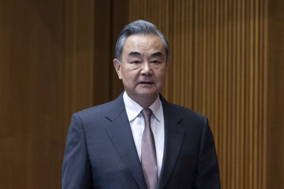 Chinese Foreign Minister Wang Yi is deeply concerned about the escalating conflict.