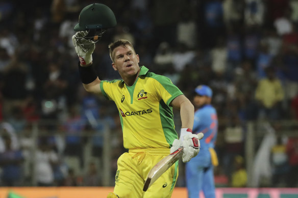 David Warner has had a feast of runs in this Australian summer, and added to his tally in India.