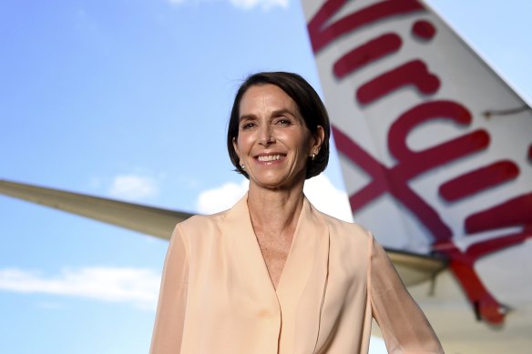 Virgin Australia chief executive Jayne Hrdlicka. 